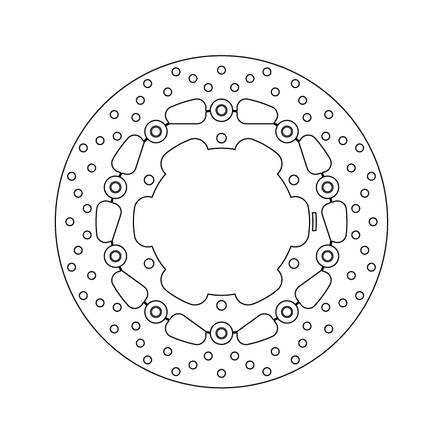 Brembo Serie Oro jarrulevy kelluva - Jarrulevyt - 232-78B40830 - 1