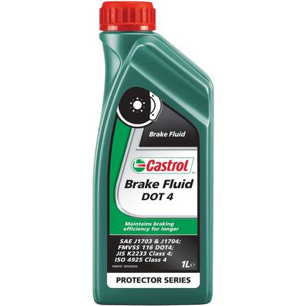 Castrol Brake Fluid DOT 4 500 ml - Jarrunesteet - 55-460 - 2