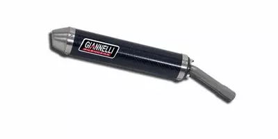 Gianelli Enduro 2T Äänenvaimentaja, Hiilikutu (E-hyv.) - Pakoputket 2-T - 308-0278-0 - 3