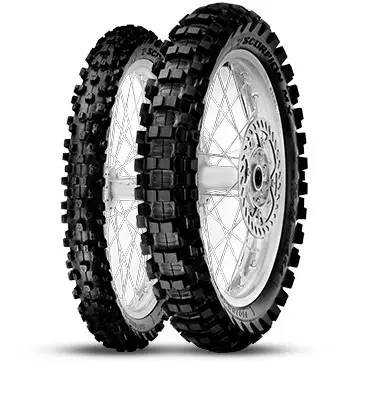 Pirelli Scorpion MX32 Mid Hard 100/90 - 19 NHS 57M Re. - Renkaat - 53-3107400 - 1