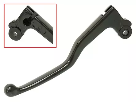 Tec-X Kytkinvipu, Musta, Derbi Senda DRD Pro / Yamaha DT 50 R,SM,X 03- - Vivut ja kahvat - 307-1007-0 - 3