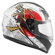 AGV kypärä M13 Ronin white/red - Umpikypärät - 60-1352-0 - 1
