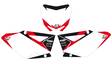 Blackbird Graphic numeropohjat valk RMZ450 08-15 - Muut tarrat - 381-630710 - 1