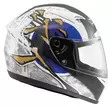 AGV kypärä M13 Ronin white/blue - Umpikypärät - 60-1351-0 - 1