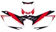 Blackbird Graphic numeropohjat valk CRF250 14-/CRF450 13- - Muut tarrat - 381-611210 - 1