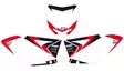 Blackbird Graphic numeropohjat valk RMZ250 10-15 - Muut tarrat - 381-630810 - 1