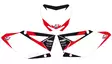 Blackbird Graphic numeropohjat valk RMZ450 08-15 - Muut tarrat - 381-630710 - 1