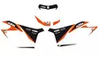 Blackbird Graphic numeropohjat valk SX/SX-F 11-12/EXC 12-13 - Muut tarrat - 381-650610 - 1