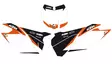 Blackbird Graphic numeropohjat valk SX/SX-F 13-15/EXC 14-15 - Muut tarrat - 381-650710 - 1