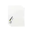 Blackbird Numerokilven tarra-arkki valkoinen 47x33cm (3kpl) - Tarra-arkit - 381-505110 - 1