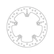 Brembo Serie Oro jarrulevy - Jarrulevyt - 232-68B407C0 - 1