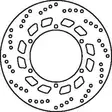 Brembo Serie Oro jarrulevy - Jarrulevyt - 232-68B407D0 - 2