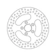 Brembo Serie Oro jarrulevy - Jarrulevyt - 232-68B407E0 - 1