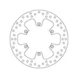 Brembo Serie Oro jarrulevy - Jarrulevyt - 232-68B407F0 - 1