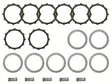 Kytkinlevysrj. KX450F 12-14 - Kytkin - 394-00240 - 2