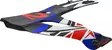 LS2 MX437 Lippa Strong valk./sin./pun. - Varaosat - 636-9-0120 - 2