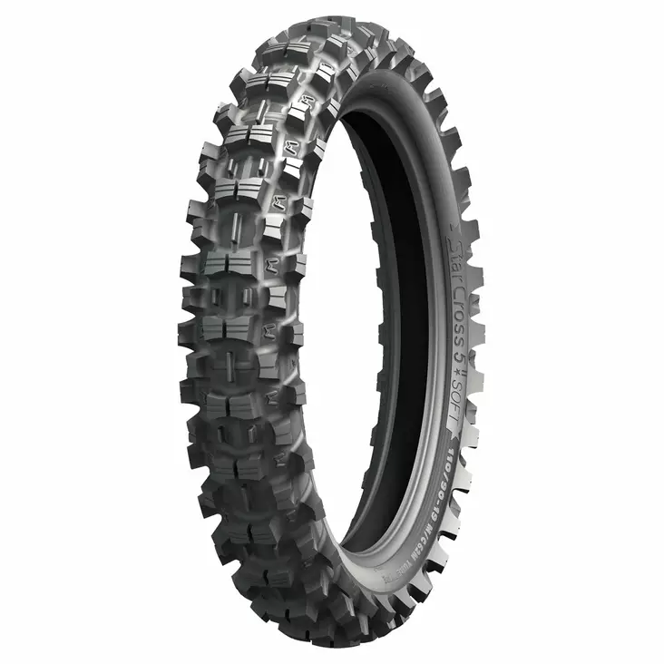 120/80-19 63M, MICHELIN Starcross 5 Soft, TT, Taka - Renkaat - 275510 - 2