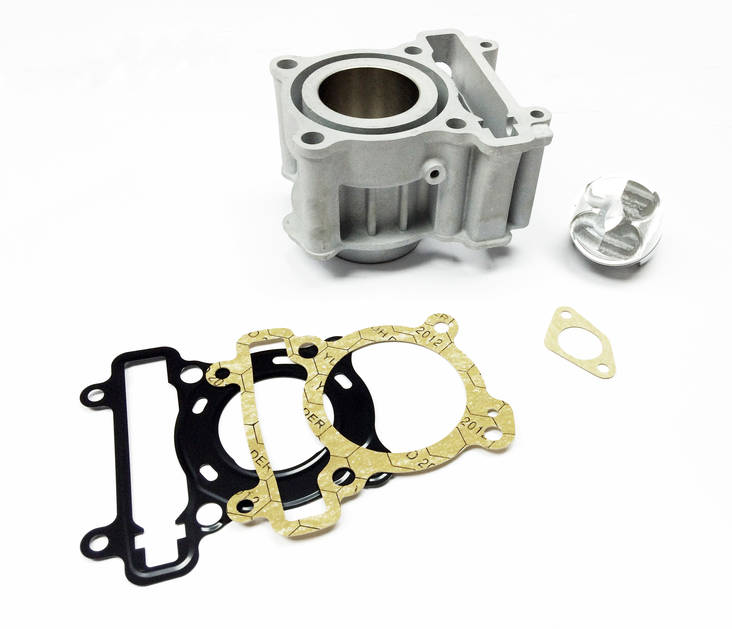 Airsal Cylinder kit, T6 (High comp. piston) 124,6cc Yamaha WR 125 R/X, YZF 125 R - Sylinterit ja kannet - 301-1040 - 1