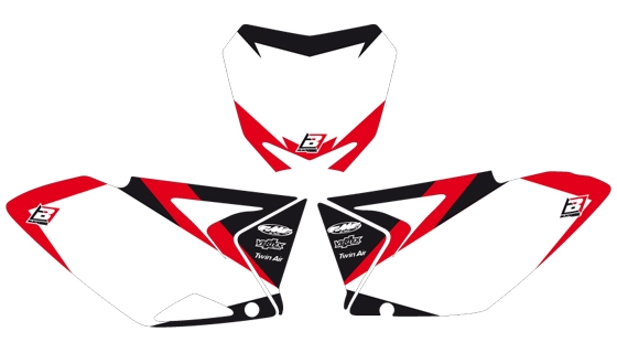 Blackbird Graphic numeropohjat valk RMZ250 10-15 - Muut tarrat - 381-630810 - 1