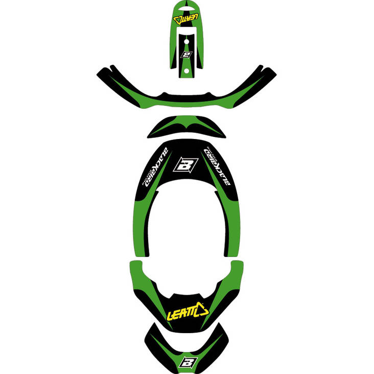 Blackbird Leatt tarrasarja vihreä - Muut tarrat - 381-507530 - 1