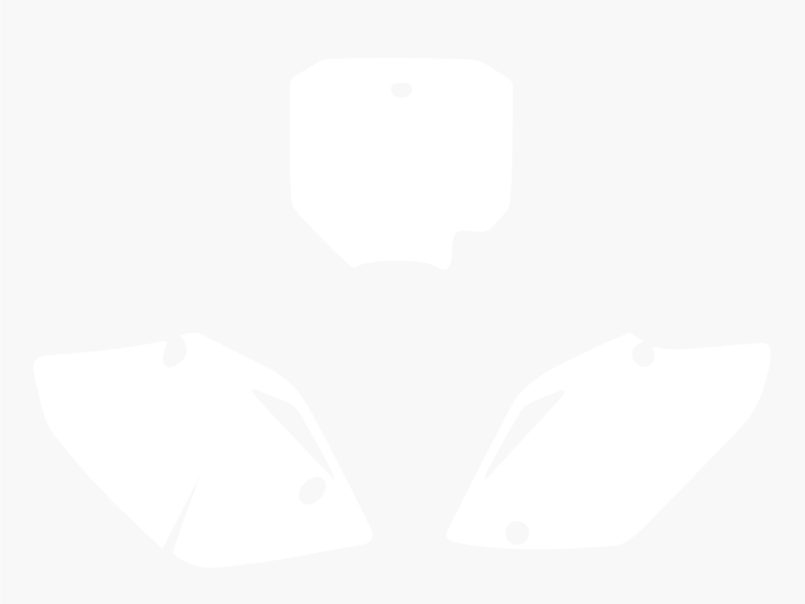 Blackbird numeropohjat valk. CRF 150 07-15 - Muut tarrat - 381-313010 - 1