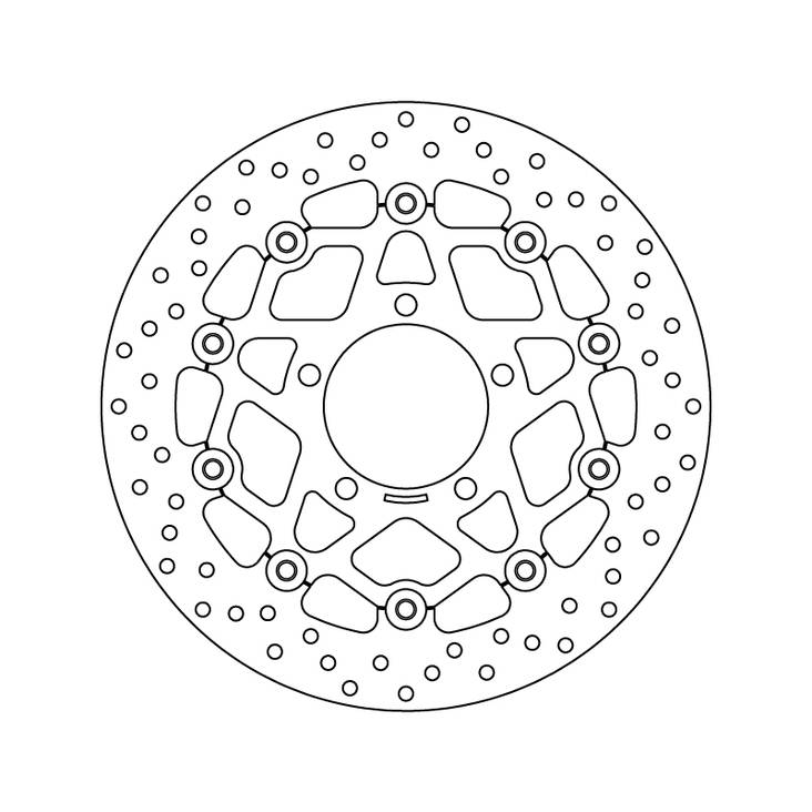 Brembo Serie Oro jarrulevy kelluva - Jarrulevyt - 232-78B40840 - 1