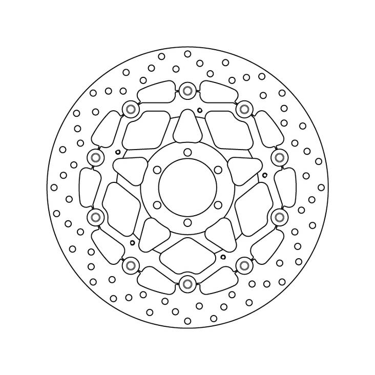 Brembo Serie Oro jarrulevy kelluva - Jarrulevyt - 232-78B40870 - 1