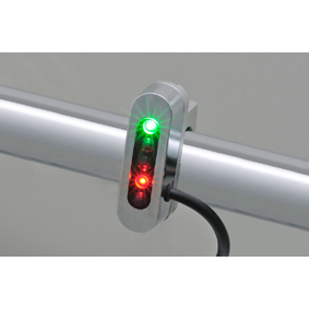 Daytona Alpha merkkivalopaneeli Kromi - Kellot ja mittarit - 29-8030 - 1