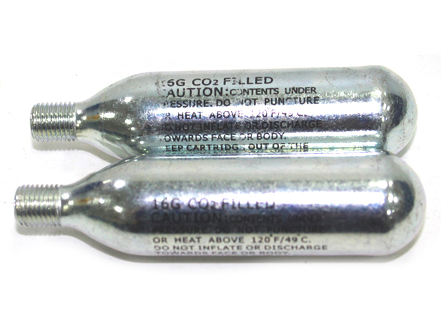 Hiilihappopatruuna 16g 2pakk. - Vannetarvikkkeet - 34-3050 - 2