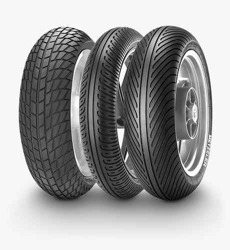*Metzeler Racetec SM Rain 125/75 R 420 NHS TL Fr. - Renkaat - 34R-2812800 - 1
