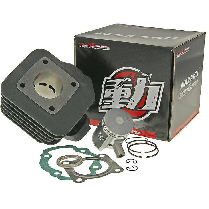 Naraku Sylinterisarja, 50cc, Kymco 2-T GR1-, SA10-, SC10-moottori - Sylinterit ja kannet - 301-1120 - 1