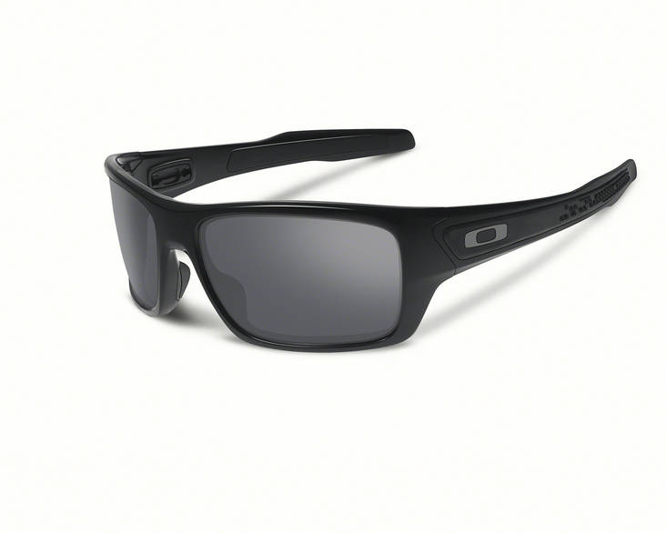 Oakley Turbine Sunglasses frame polished black Lens black iridium - Aurinkolasit - 672-1005-0 - 1