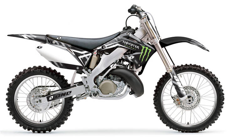 One MONSTER Tarrasarja sis. Muovit CR 125/250 06-09 10 - Tarrasarjat - 383-0010 - 1