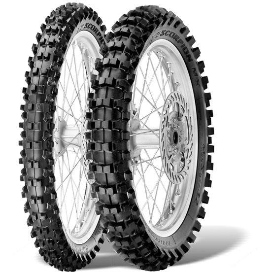 PIRELLI Scorpion Mx Mid Soft 60/100 - 12 36M NHS F - Renkaat - 53-16640 - 1