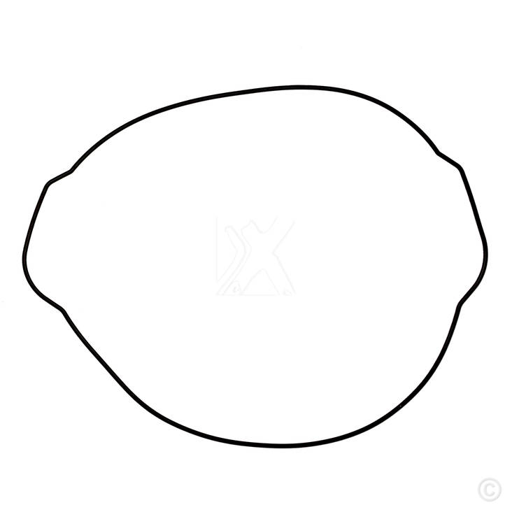 ProX Clutch Cover Gasket YZ450F '10-19 - Tiivisteet ja osat - 400-19-G2440 - 1