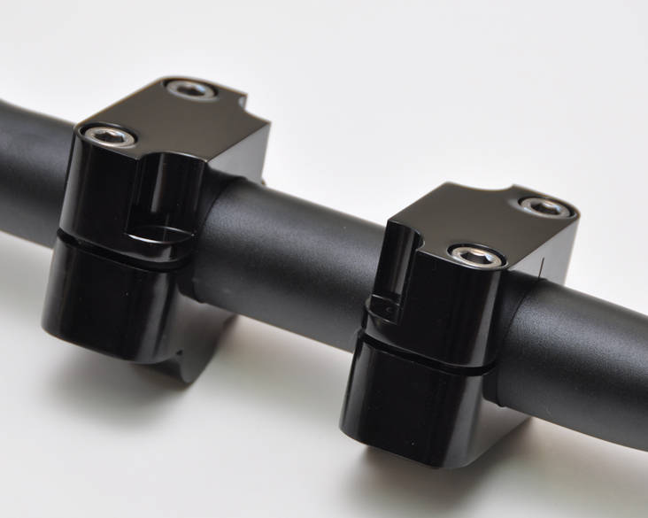 Psychic Kiinnikkeet 28,6mm Black - Ohjaustangot ja tarvikkeet - 38-0033-0 - 1