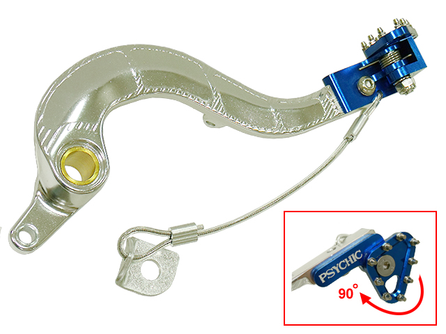 Psychic jarrupoljin YZ250F/WR250F sininen - Polkimet ja jalkatapit - 394-02120 - 2