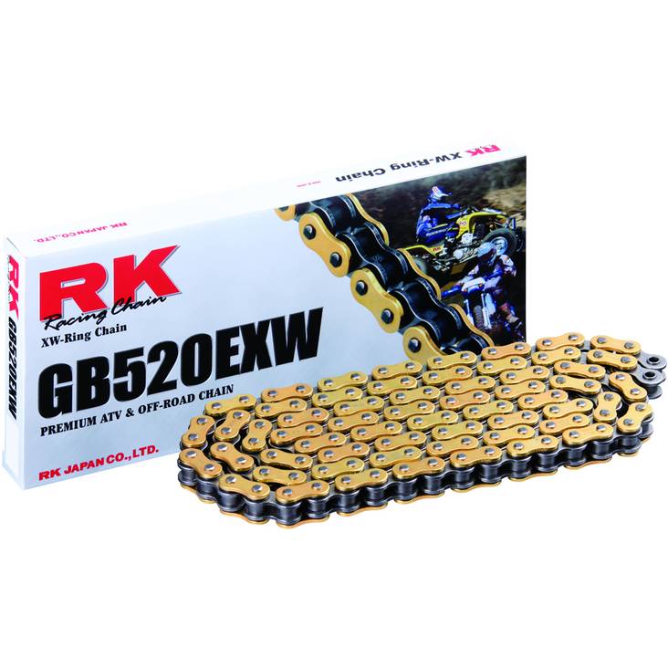 RK GB520EXW XW-rengasketju Atv/Offroad +CL (Jousil.) - Ketjut - 282-520201-120 - 2