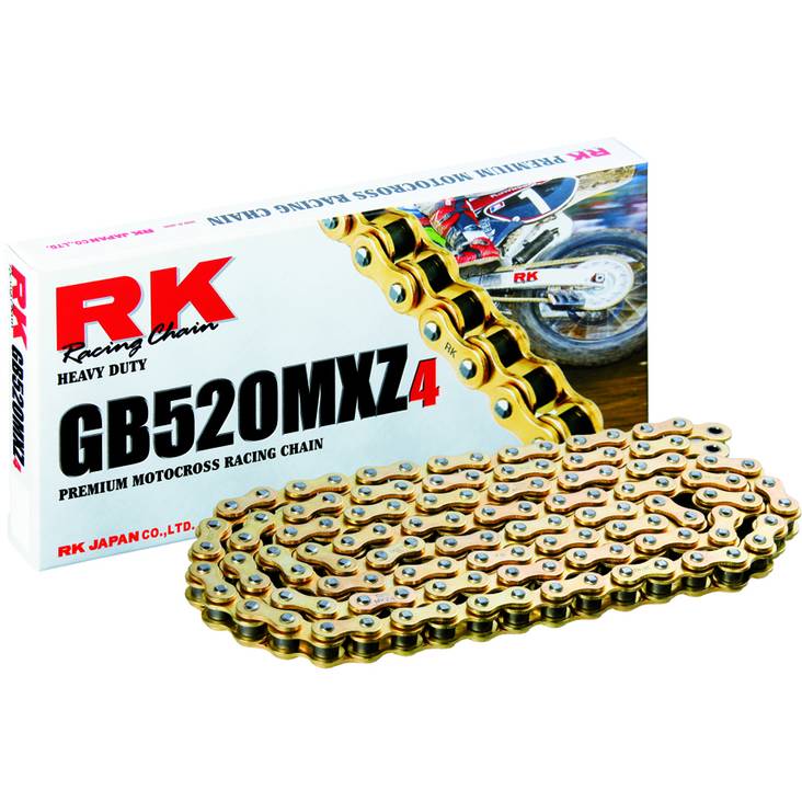RK GB520MXZ4 Offroad ketju Kulta +CL (Jousil.) - Ketjut - 282-520151-120 - 1
