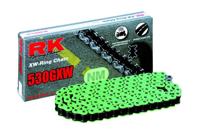 RK NM530GXW XW-rengasketju Vihreä +CLF(Niittil.) - Ketjut - 282-530304-120 - 1