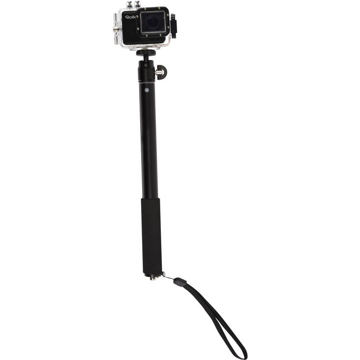 Rollei teleskooppivarsi 1600 mm musta - Kypäräkamerat - 291-21500 - 1