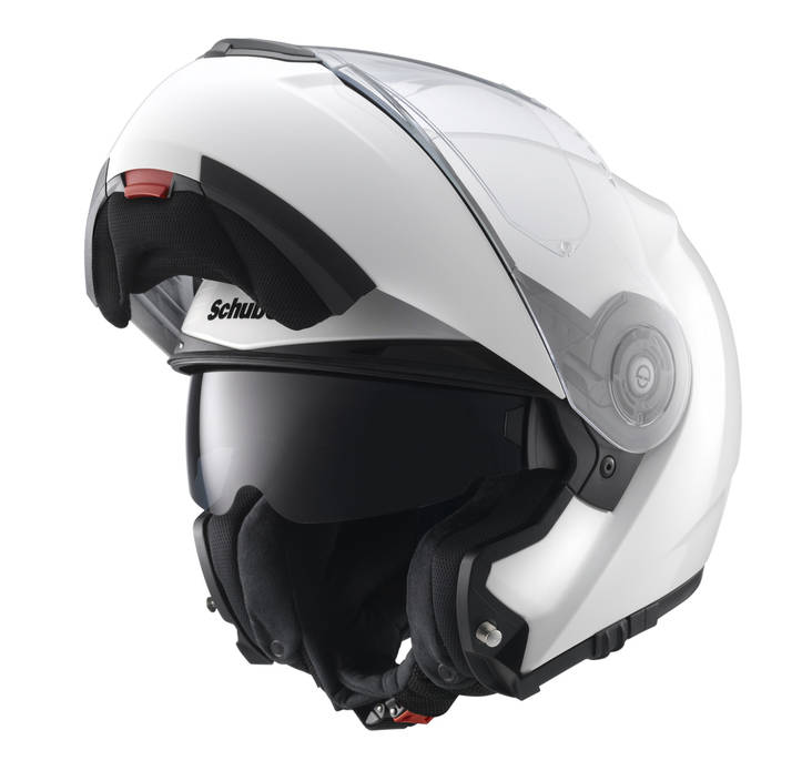 Schuberth kypärä, C3 PRO white - Avattavat - 51-1301-0 - 1