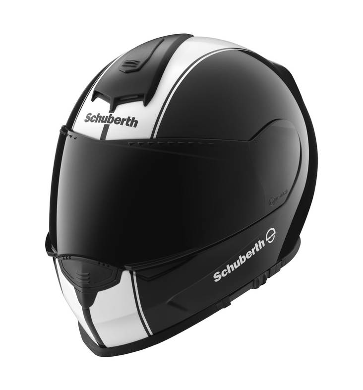 Schuberth kypärä, S2 Lines matblack/matwhite XS 52/53 - Avattavat - 51-1234-0 - 1