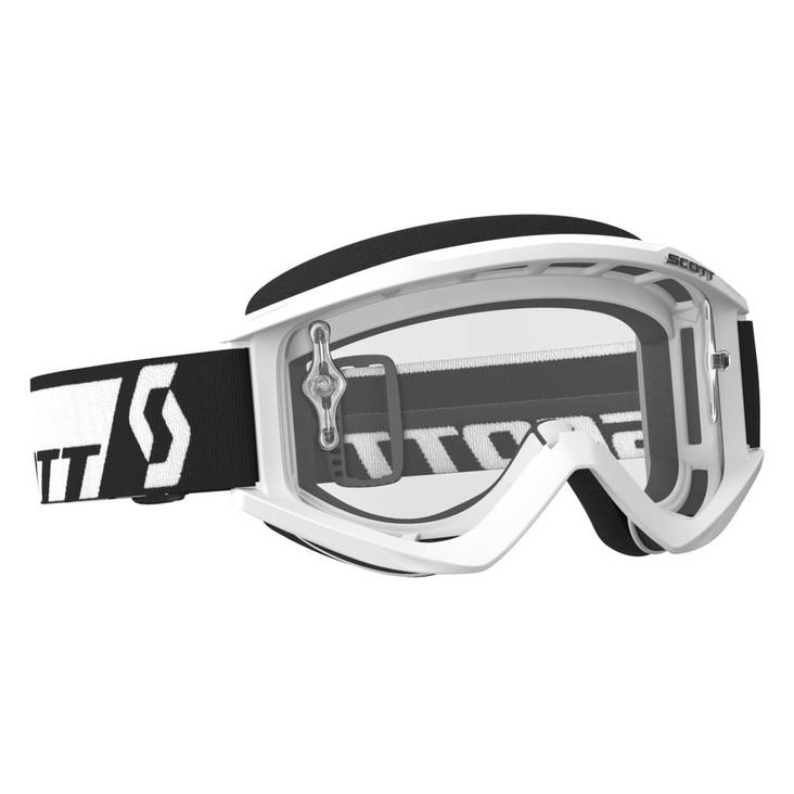 Scott Goggle Recoil Xi white clear works - Hanskat - 620-0408-10 - 1