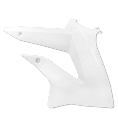 TNT Ilmanohjain, Oikea, Valkoinen, Derbi Senda R, SM 10-17 / Gilera RCR,SMT 10-1 - Ilmanohjaimet - 306-4962-10 - 2