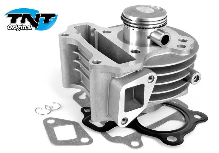 TNT Sylinterisarja, 50cc, Kiina-skootterit 4-T 50cc / Kymco 4-T / SYM 4-T - Sylinterit ja kannet - 301-1150 - 1