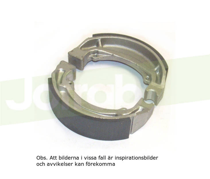 Tec-X Jarrukenkä, Suzuki PV50, Etu / Taka - Jarrukengät - 307-0180 - 1