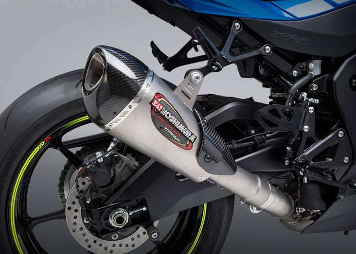 Yoshimura Slip-On Suzuki Gsx-R1000/R Street Alphaso/ Ti/Ti/Cf Wf - Pakoputket 4-T - 31-11182MP720 - 1