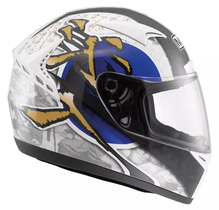 AGV kypärä M13 Ronin white/blue - Umpikypärät - 60-1351-0 - 1