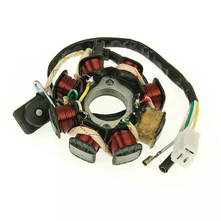 Alakäämi, Kiina-skootterit 4-T 50cc, (3+1+1) - Staattorit ja osat - 303-0250 - 1